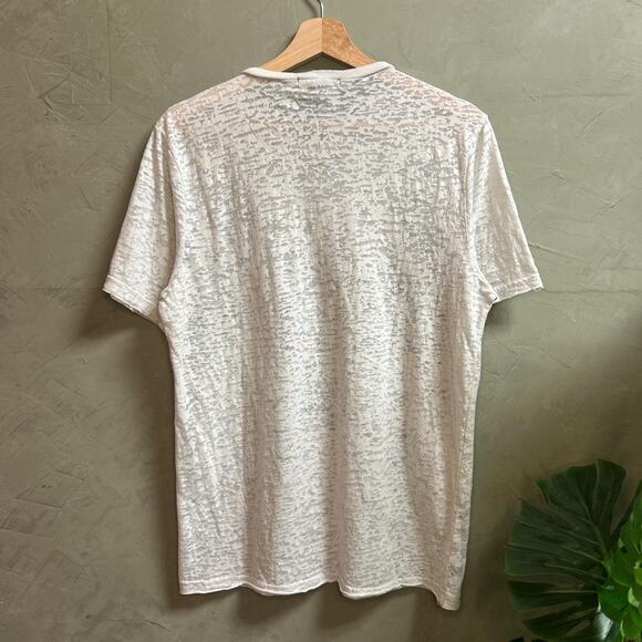 Y2K International Concepts Medium Eagle and Snake Semi See-through Shirt - Picture 2 of 4